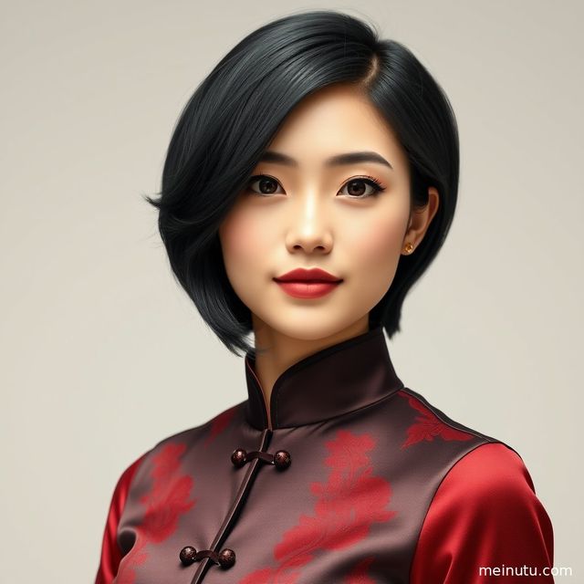 白色旗袍美女花园写真｜柔和逆光低角度高清图集
