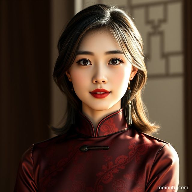 亚洲女性旗袍民国风街拍写真：阴天漫射光俯拍图集