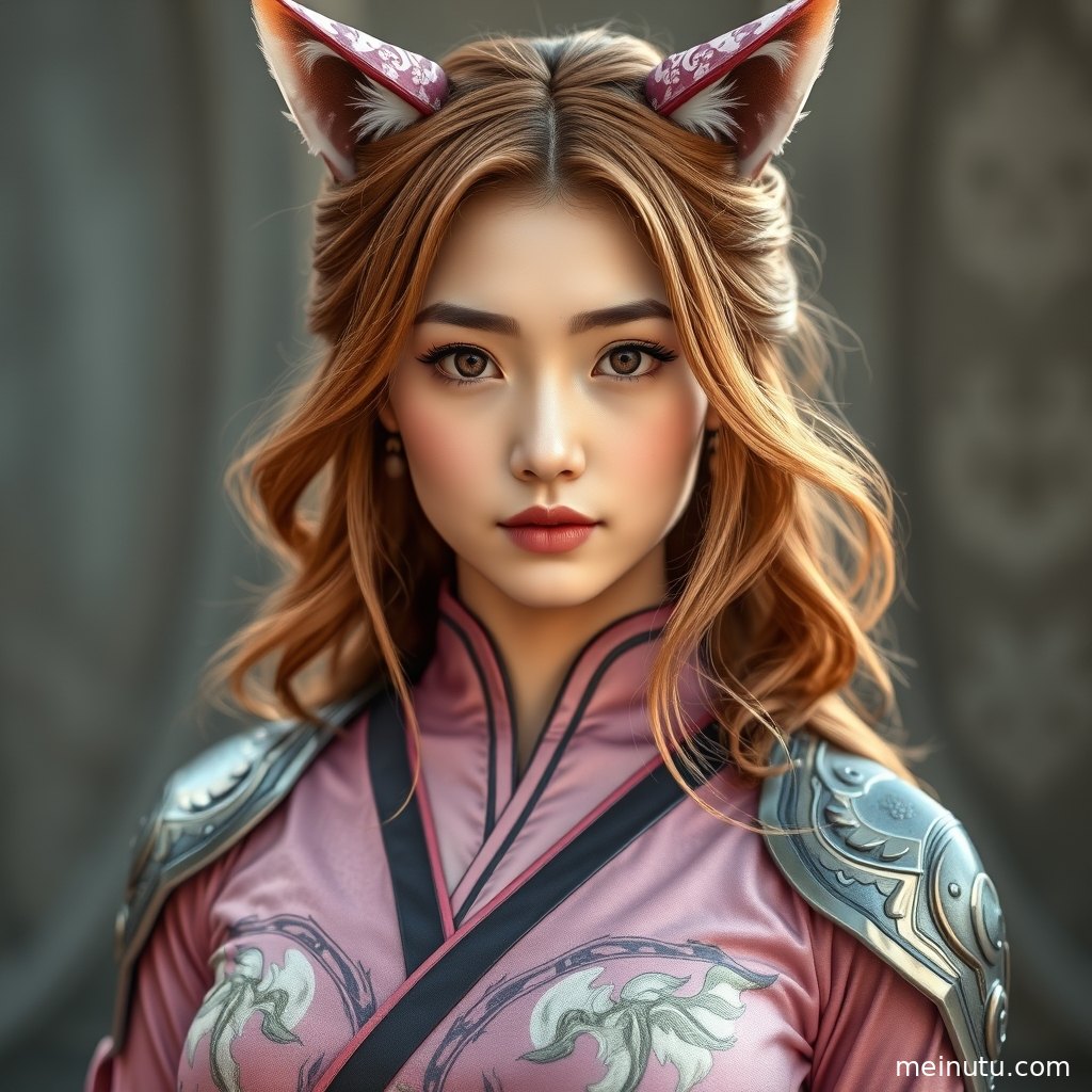 asian cosplay美女演绎百变小樱cosplay服装，室内晨光与浅色背景呈现高清壁纸效果。