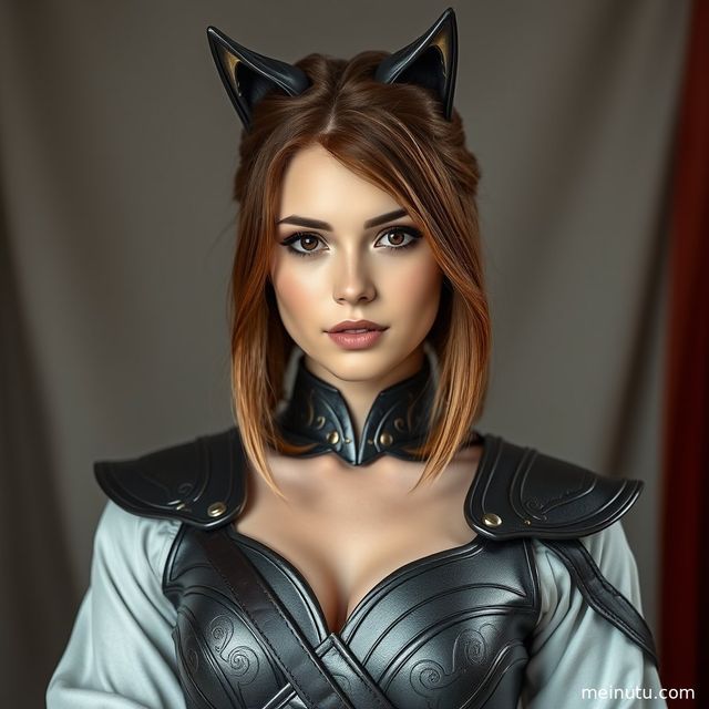 欧美美女英雄联盟cosplay服装花园自然光COS写真
