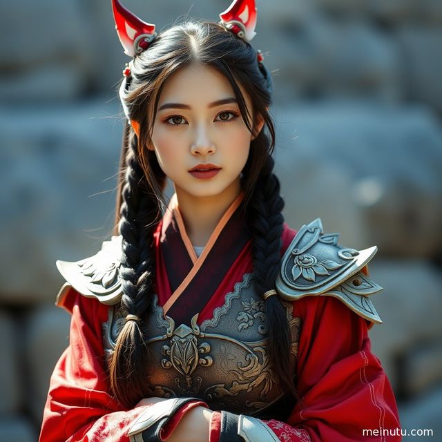 Indoor Soft Light Cosplay Photoshoot - Soft Backlight Half-Body Composition