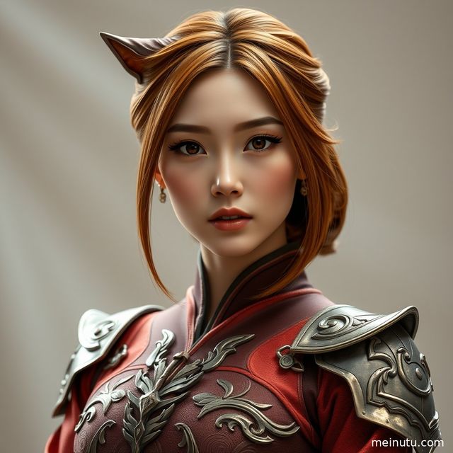 Asian Women Fantasy Cosplay Photoshoot by Window Light