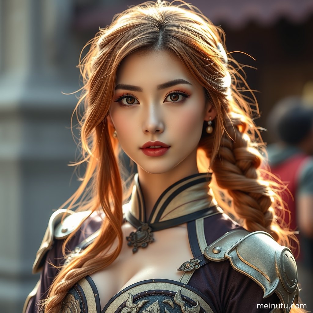 动漫cos风格高清图集中，舞法天女cosplay服装与侧身回眸姿态相互呼应。