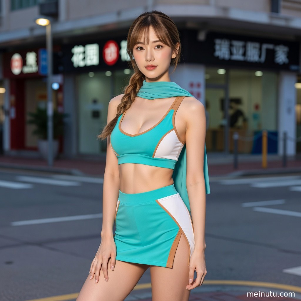 成年女性身着瑜伽运动服坐在花园小径旁，明亮高光与自然背景营造高清壁纸感。