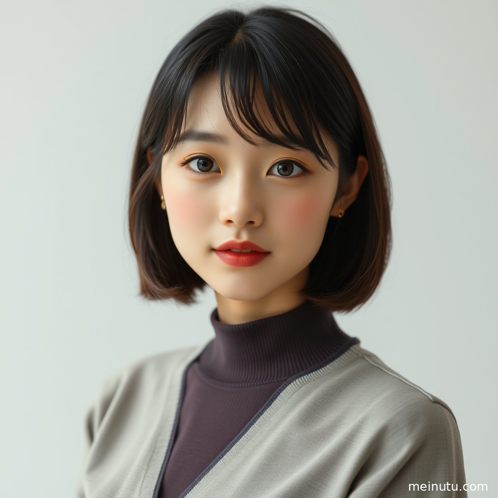 白裙模特站在海岸栏杆旁，俯拍构图呈现柔和光影和海边白裙写真质感。