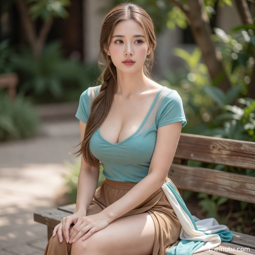 清纯美女在自然光下靠近窗边，肌肤高光与简约空间相互映衬。