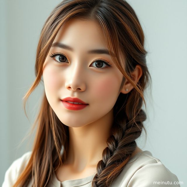 美女模特写真街拍：柔和逆光清新写真图集