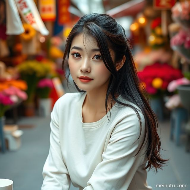 美女唯美写真街拍图集｜日系清新暖色侧光俯拍