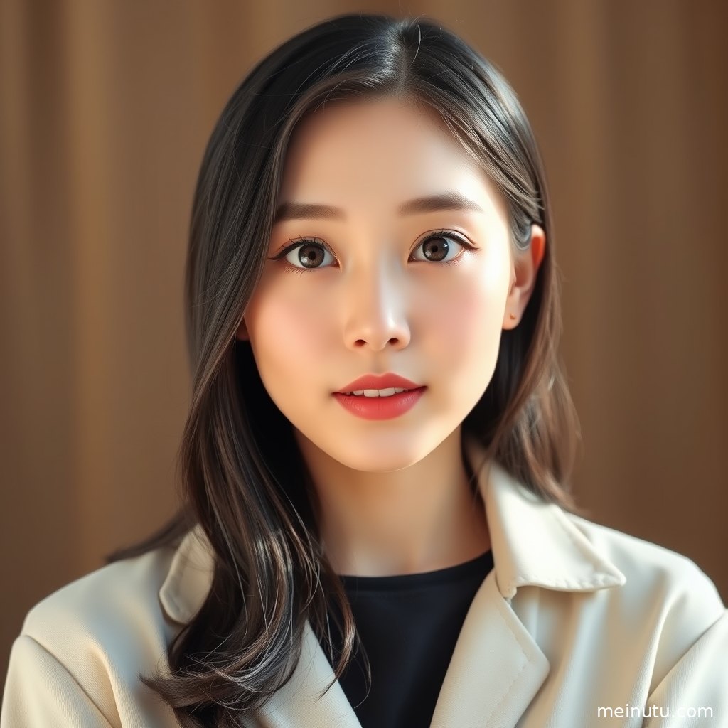 年轻成年女性面对海面安静凝望，白色服饰与自然光营造文艺清新写真质感。