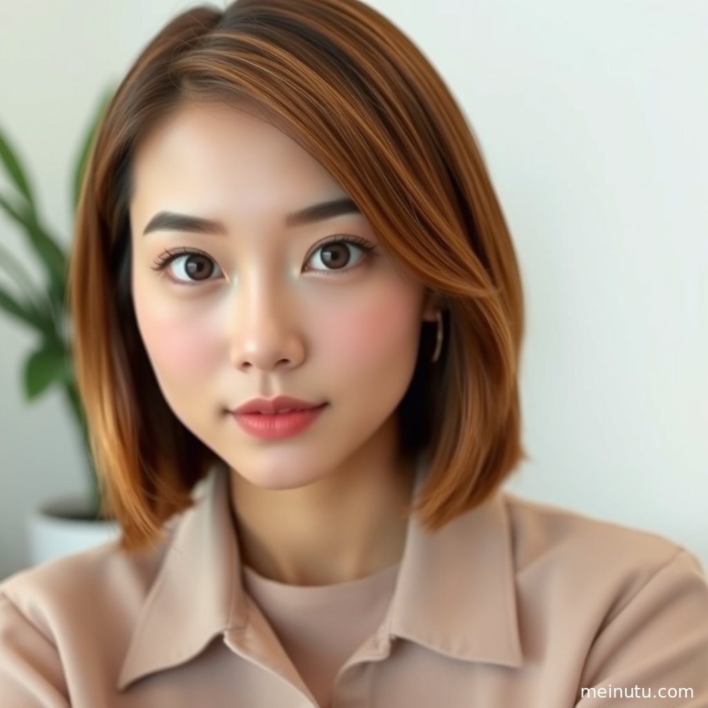 清透高光下的成年女性近景写真，文艺花园场景衬托优雅身材比例。