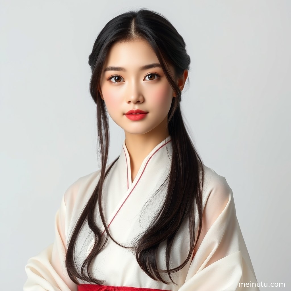 复原唐制汉服图集画面突出唐风服饰层次，花影与暖光营造宁静氛围。