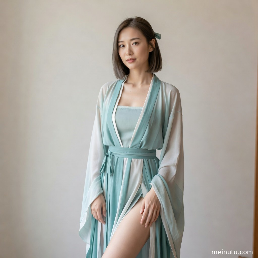 古装汉服婚纱照特写展现细腻妆容与传统服饰纹理，适合作为高画质人像壁纸参考。