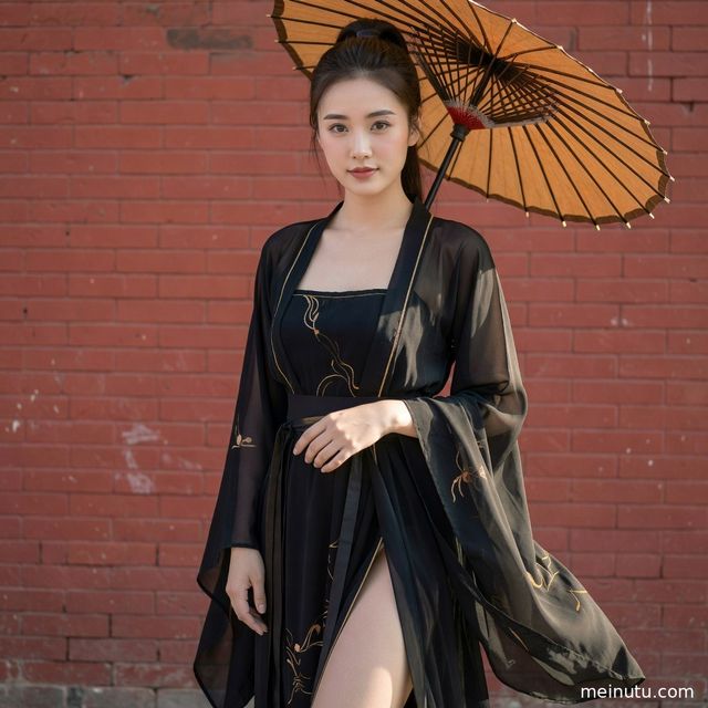 古装汉服女晨光暖色侧光高清图集｜Asian Women汉服美女古风写真