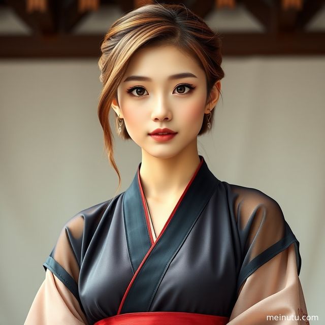 Asian汉服美女花园古风写真｜柔和逆光古装汉服文案图集