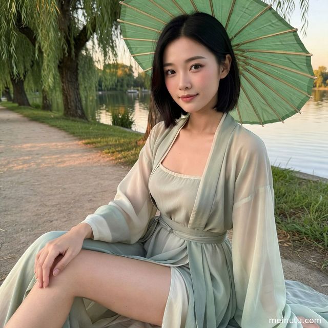 唐风汉服写真｜asian model 国风古风写真高清图集