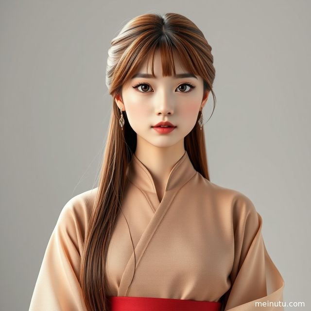 西安汉服写真图集｜黄昏阴天漫射光下的 asian model 国风写真