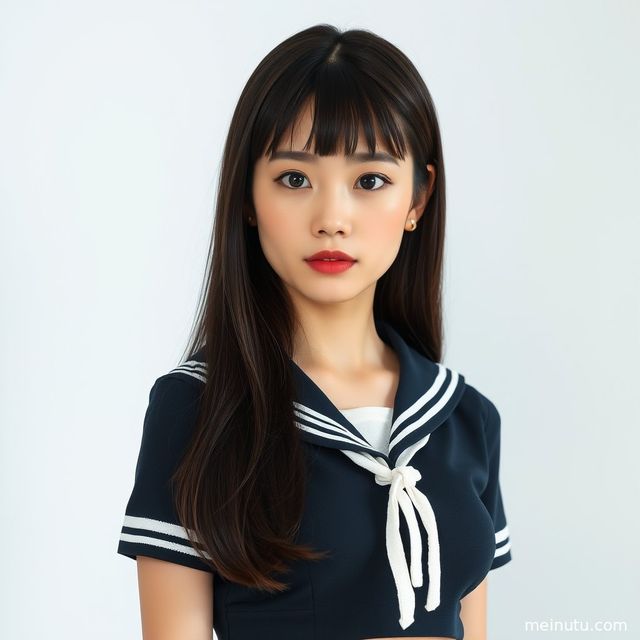 窗边清透高光JK制服分类写真｜年轻成年女性制服写真图集