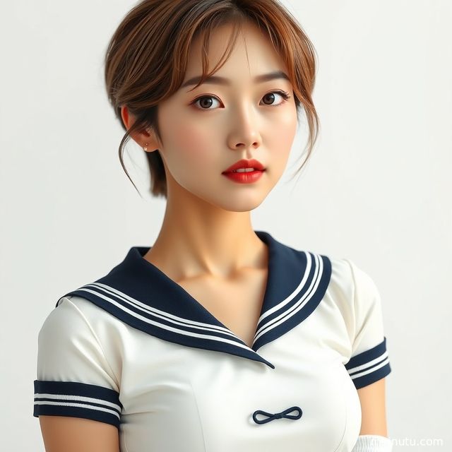 jk制服分哪几种风格写真｜室内柔光电影感光影JK美女图集