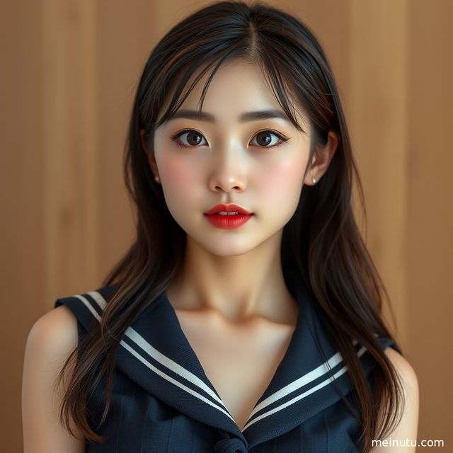 jk制服啥意思｜自然光街拍JK制服写真与半身构图JK美女图集
