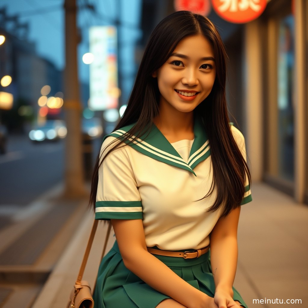 女性侧颜，光线勾勒出脸部轮廓，展现出沉思的瞬间。