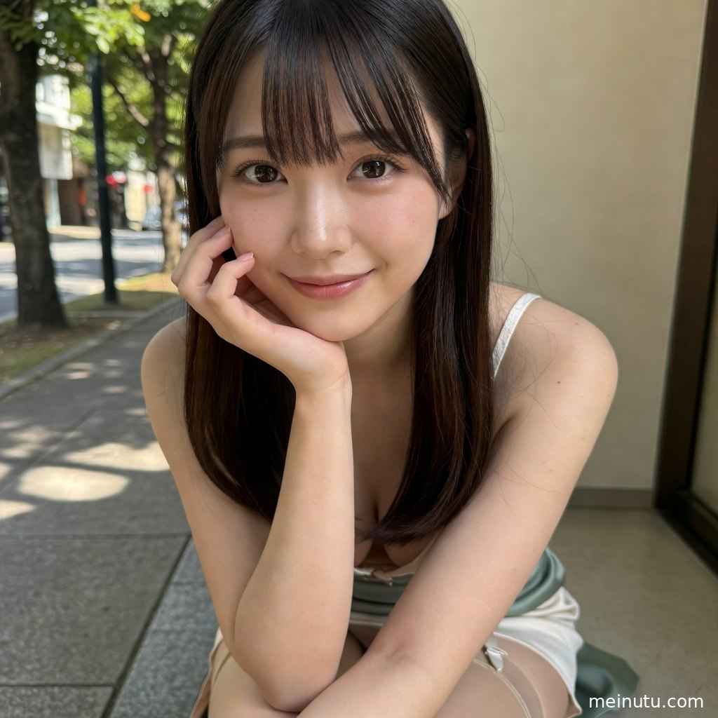 室内柔光下的亚洲女性长腿写真，黑色丝袜与暖色侧光突出腿部线条。