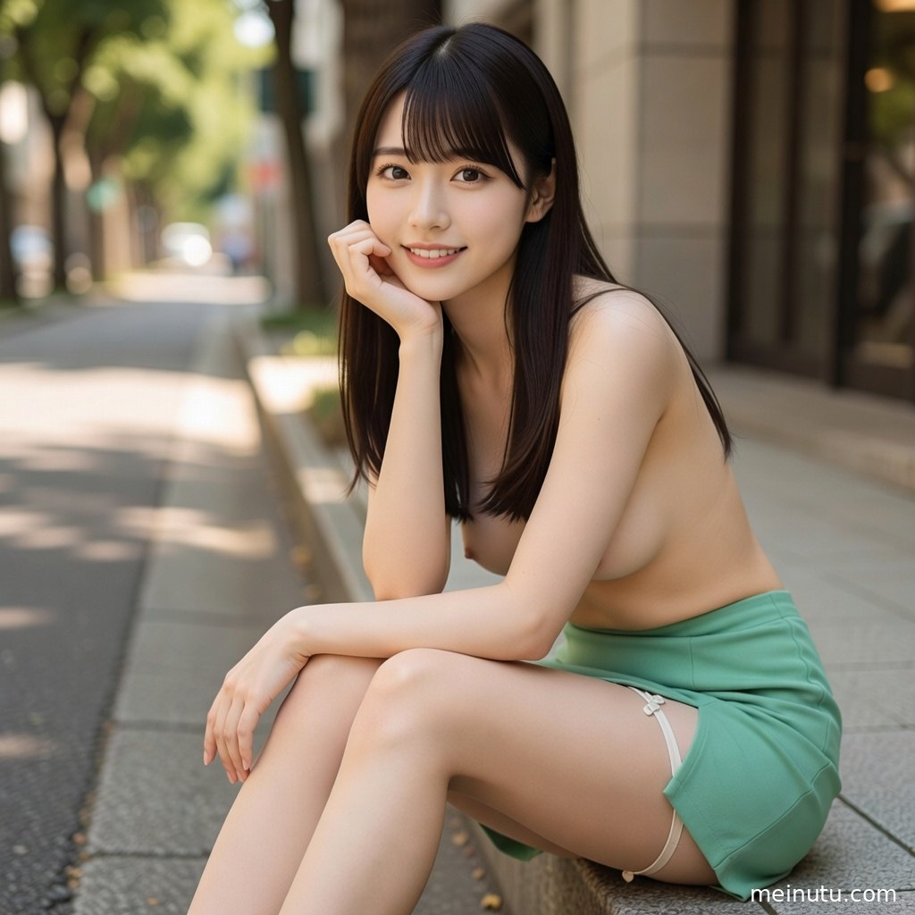 暖色侧光勾勒长腿美女造型，丝袜纹理与柔焦背景层次清晰。
