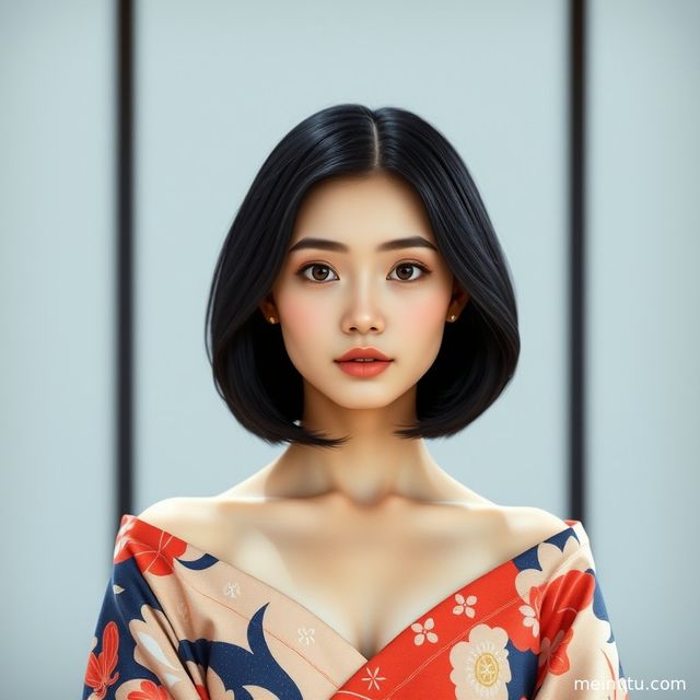 日本和服腰带系法 室内柔光 自然光 · 高清写真图集