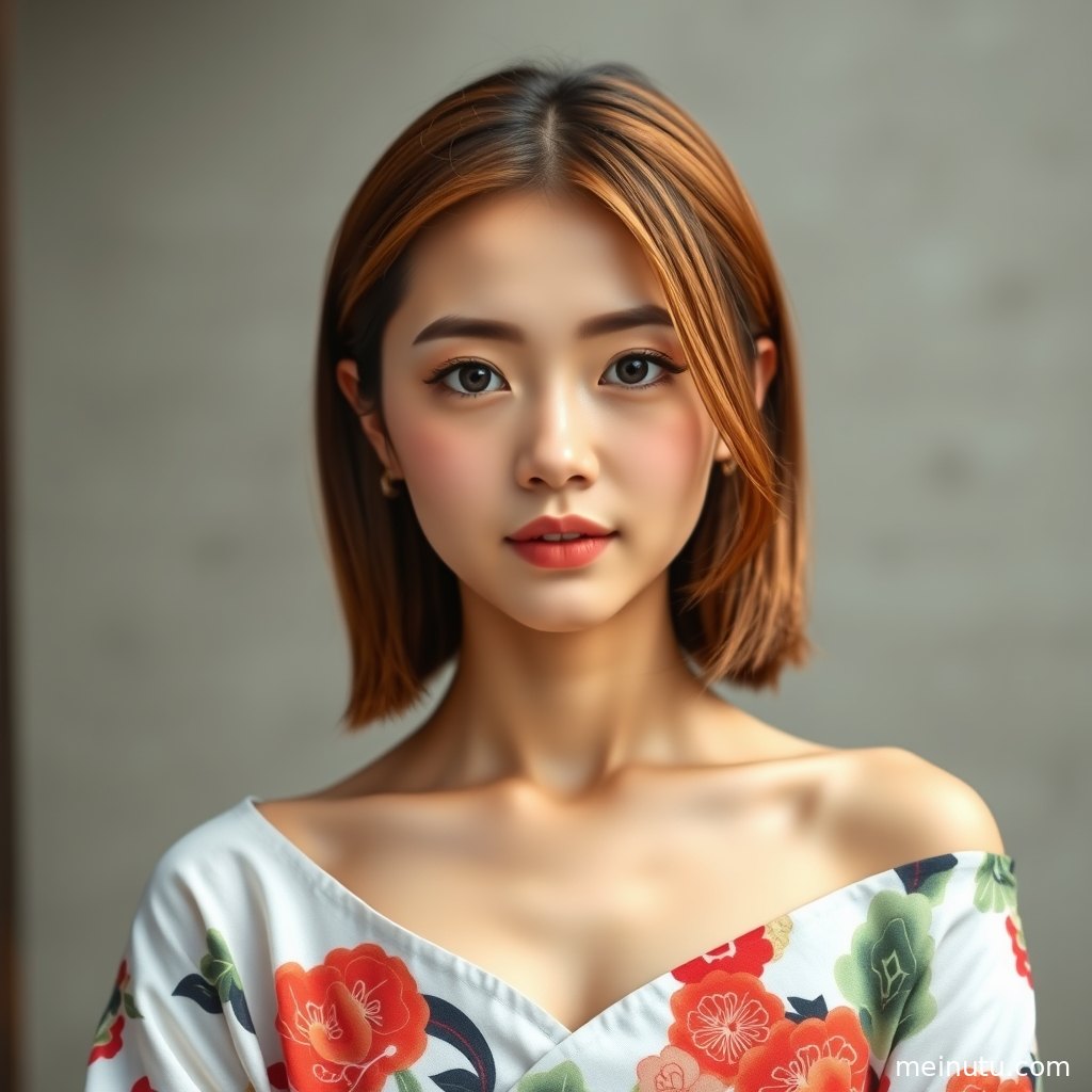 成年女性在木质窗边拍摄和服写真，浅色背景突出温柔气质与高清细节。