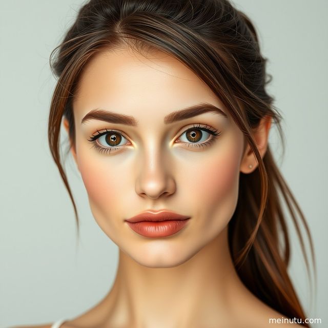 欧美美女动漫手机壁纸：花园自然光半身高清壁纸