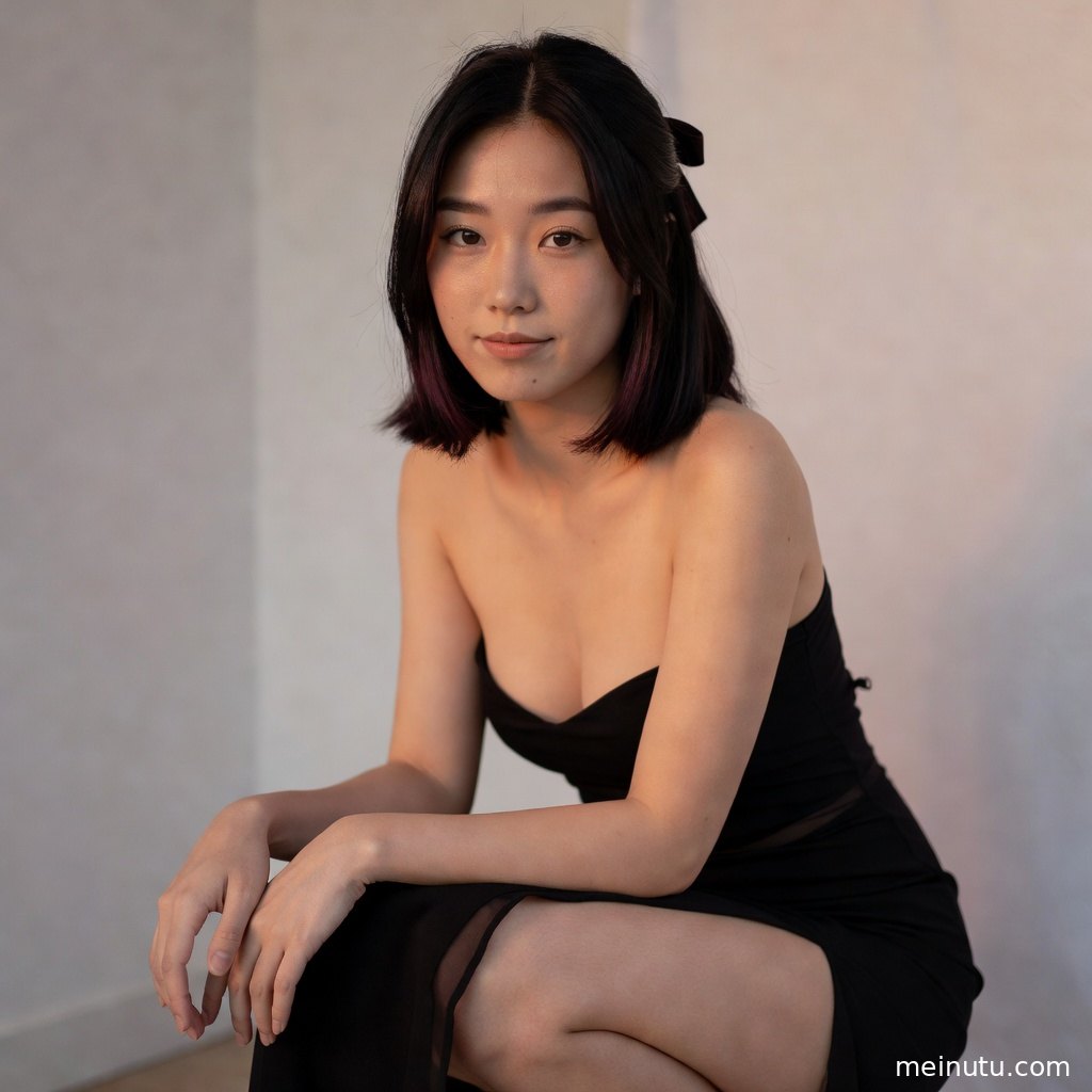 温柔色调竖版人像图集，展现简洁高级的壁纸氛围